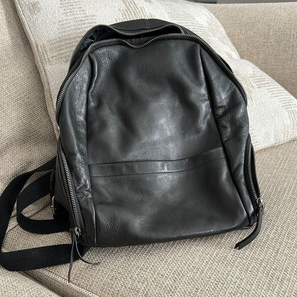 Lucky brand leather backpack
